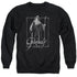 THE HOBBIT/GANDALF STARE - ADULT CREWNECK SWEATSHIRT - BLACK