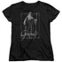 THE HOBBIT/GANDALF STARE - S/S WOMENS TEE - BLACK