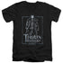 THE HOBBIT/THORIN STARE - S/S ADULT V-NECK 30/1 - BLACK