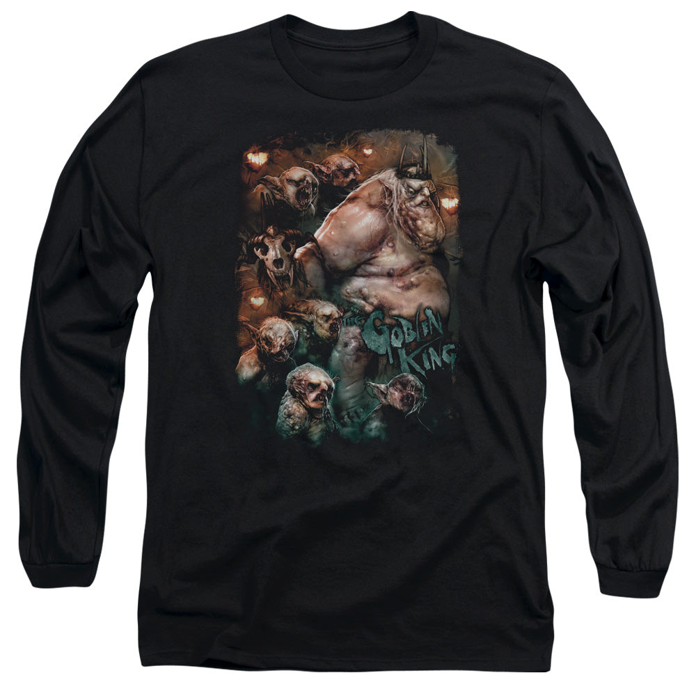 THE HOBBIT/GOBLIN KING - L/S ADULT 18/1 - BLACK