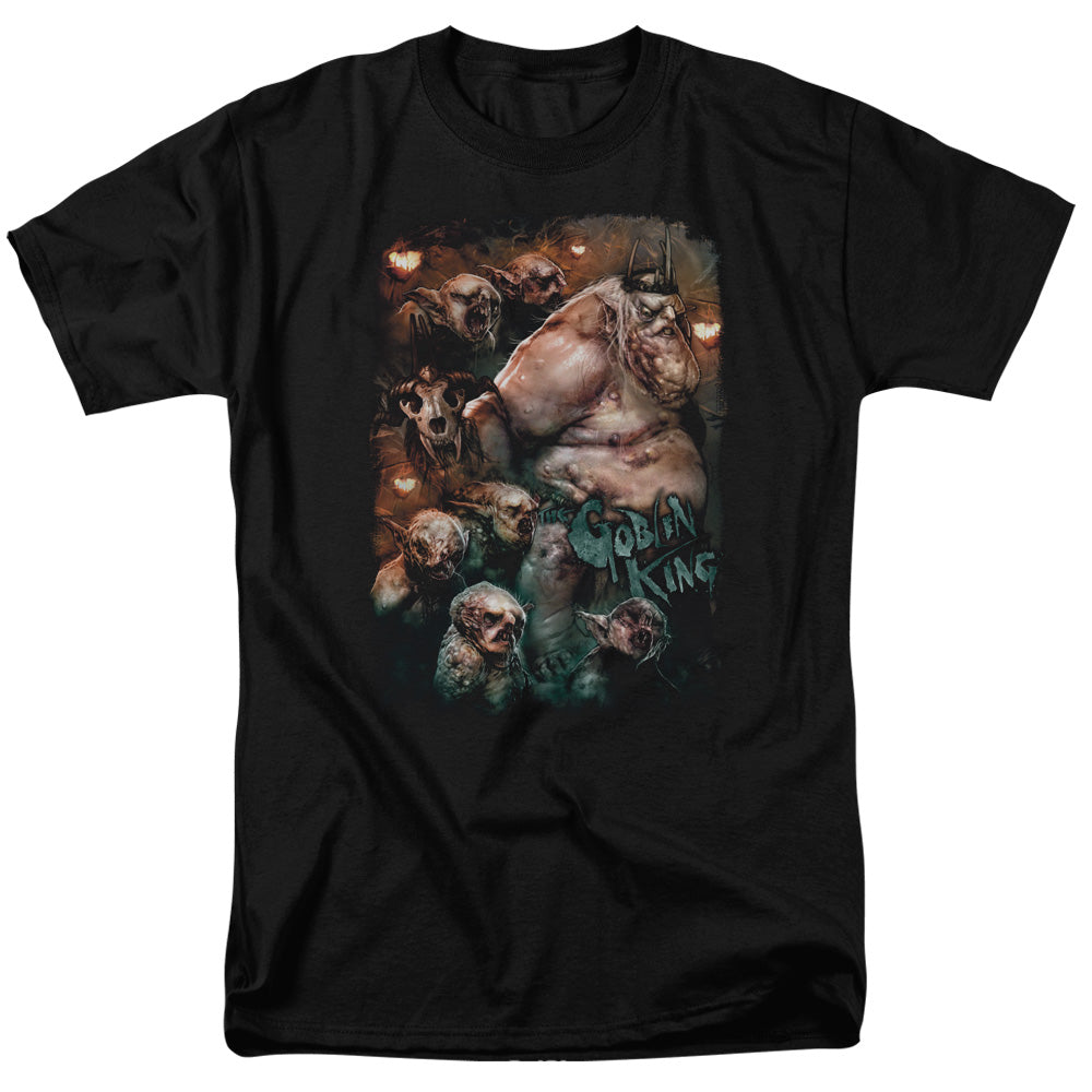 THE HOBBIT/GOBLIN KING - S/S ADULT 18/1 - BLACK
