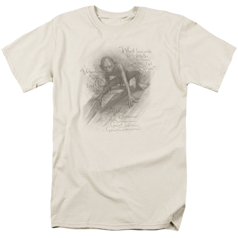 THE HOBBIT/RIDDLES - S/S ADULT 18/1 - CREAM