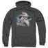 THE HOBBIT/GANDALF THE GREY - ADULT PULLOVER HOODIE - CHARCOAL