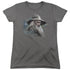 THE HOBBIT/GANDALF THE GREY - S/S WOMENS TEE - CHARCOAL