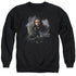 THE HOBBIT/THORIN OAKENSHIELD - ADULT CREWNECK SWEATSHIRT - BLACK