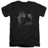 THE HOBBIT/THORIN OAKENSHIELD - S/S ADULT V-NECK 30/1 - BLACK