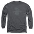 THE HOBBIT/GOLIN KING SYMBOL - L/S ADULT 18/1 - CHARCOAL
