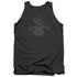 THE HOBBIT/GOLIN KING SYMBOL - ADULT TANK - CHARCOAL