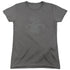 THE HOBBIT/GOLIN KING SYMBOL - S/S WOMENS TEE - CHARCOAL