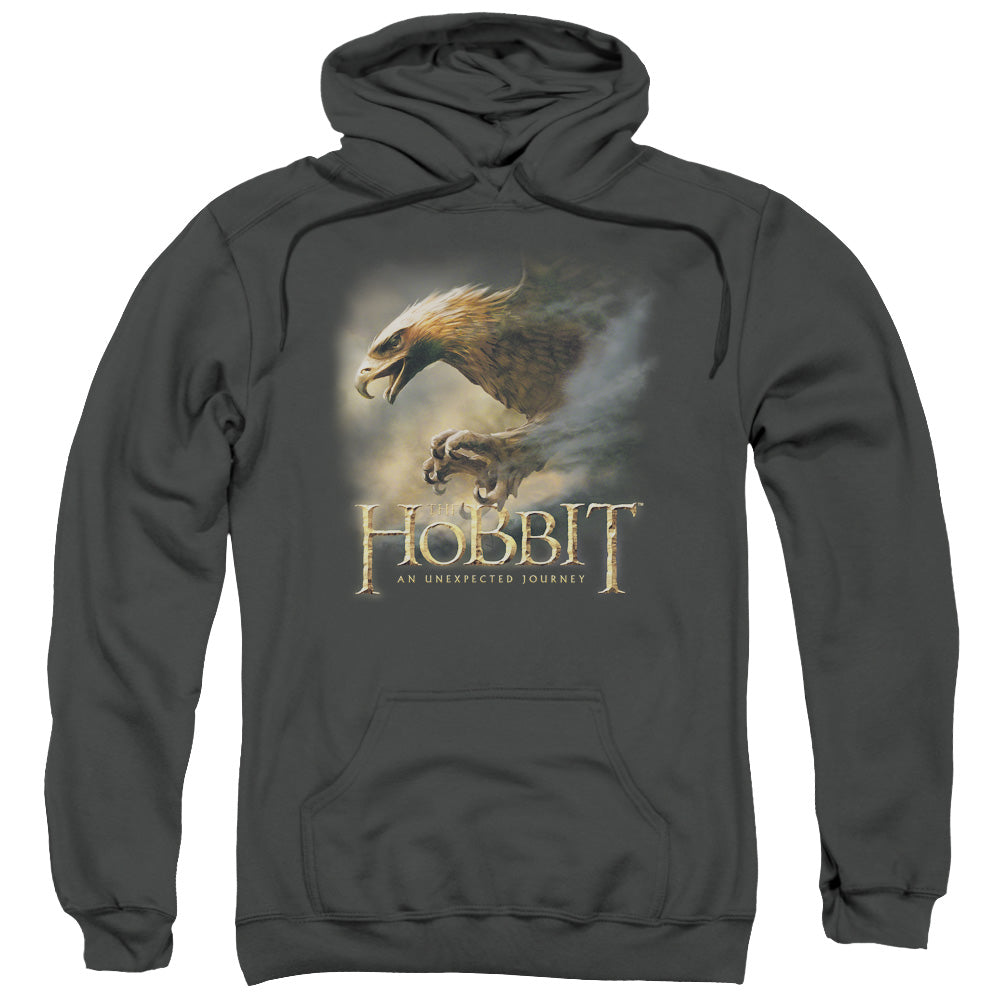 THE HOBBIT/GREAT EAGLE - ADULT PULLOVER HOODIE - CHARCOAL