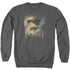 THE HOBBIT/GREAT EAGLE - ADULT CREWNECK SWEATSHIRT - CHARCOAL