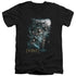 THE HOBBIT/EPIC ADVENTURE - S/S ADULT V-NECK 30/1 - BLACK