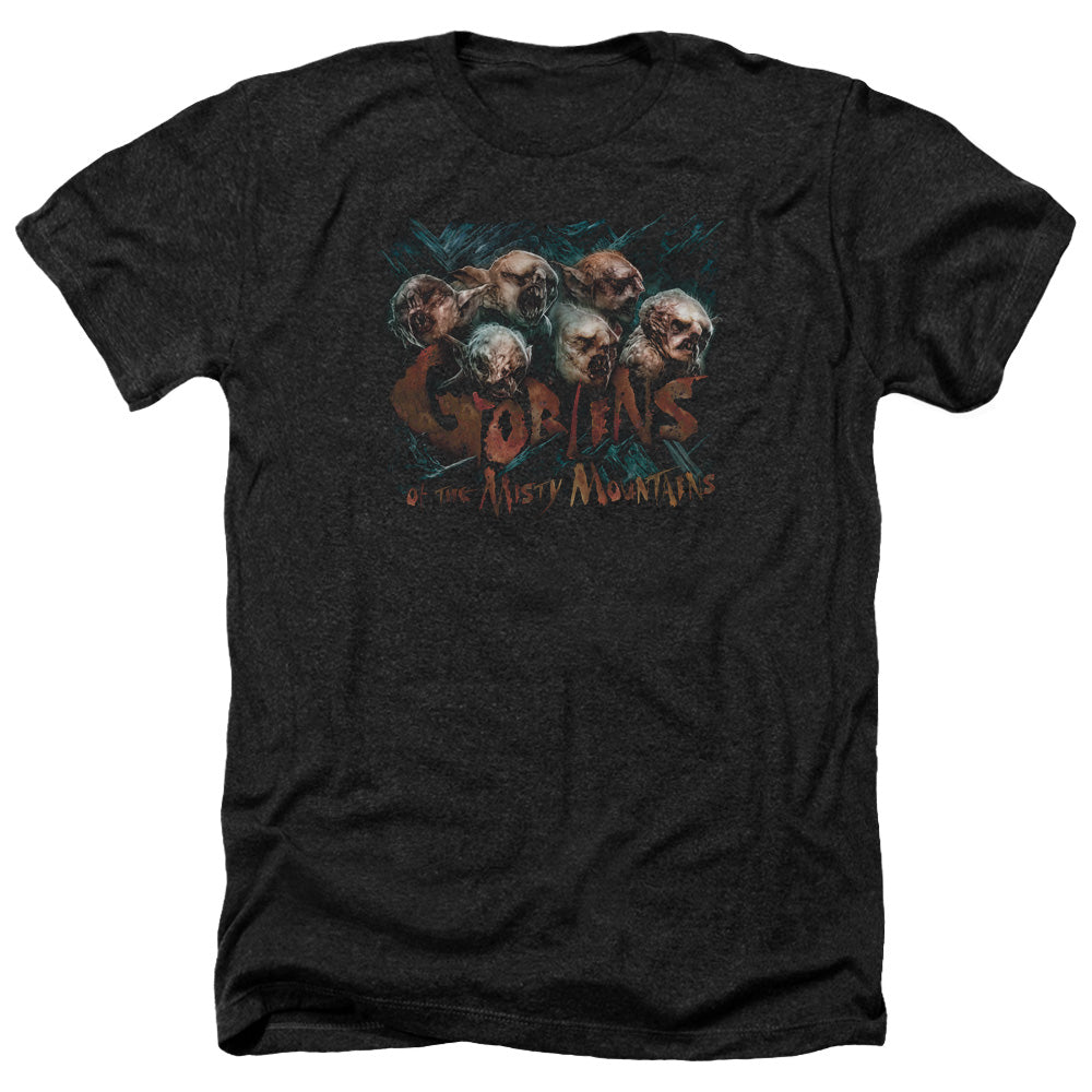 THE HOBBIT/MISTY GOBLINS - ADULT HEATHER - BLACK
