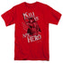 THE HOBBIT/KILI IS MY HERO - S/S ADULT 18/1 - RED