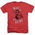THE HOBBIT/KILI IS MY HERO - ADULT HEATHER - RED