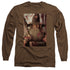 THE HOBBIT/GALDALF POSTER - L/S ADULT 18/1 - COFFEE