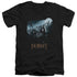 THE HOBBIT/A JOURNEY - S/S ADULT V-NECK 30/1 - BLACK