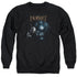 THE HOBBIT/LIGHT - ADULT CREWNECK SWEATSHIRT - BLACK