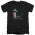 THE HOBBIT/THE DOOR - S/S ADULT V-NECK 30/1 - BLACK