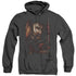 THE HOBBIT/GLOIN POSTER - ADULT HEATHER HOODIE - BLACK