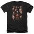THE HOBBIT/DWARVES POSTER - ADULT HEATHER - BLACK