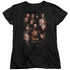 THE HOBBIT/DWARVES POSTER - S/S WOMENS TEE - BLACK