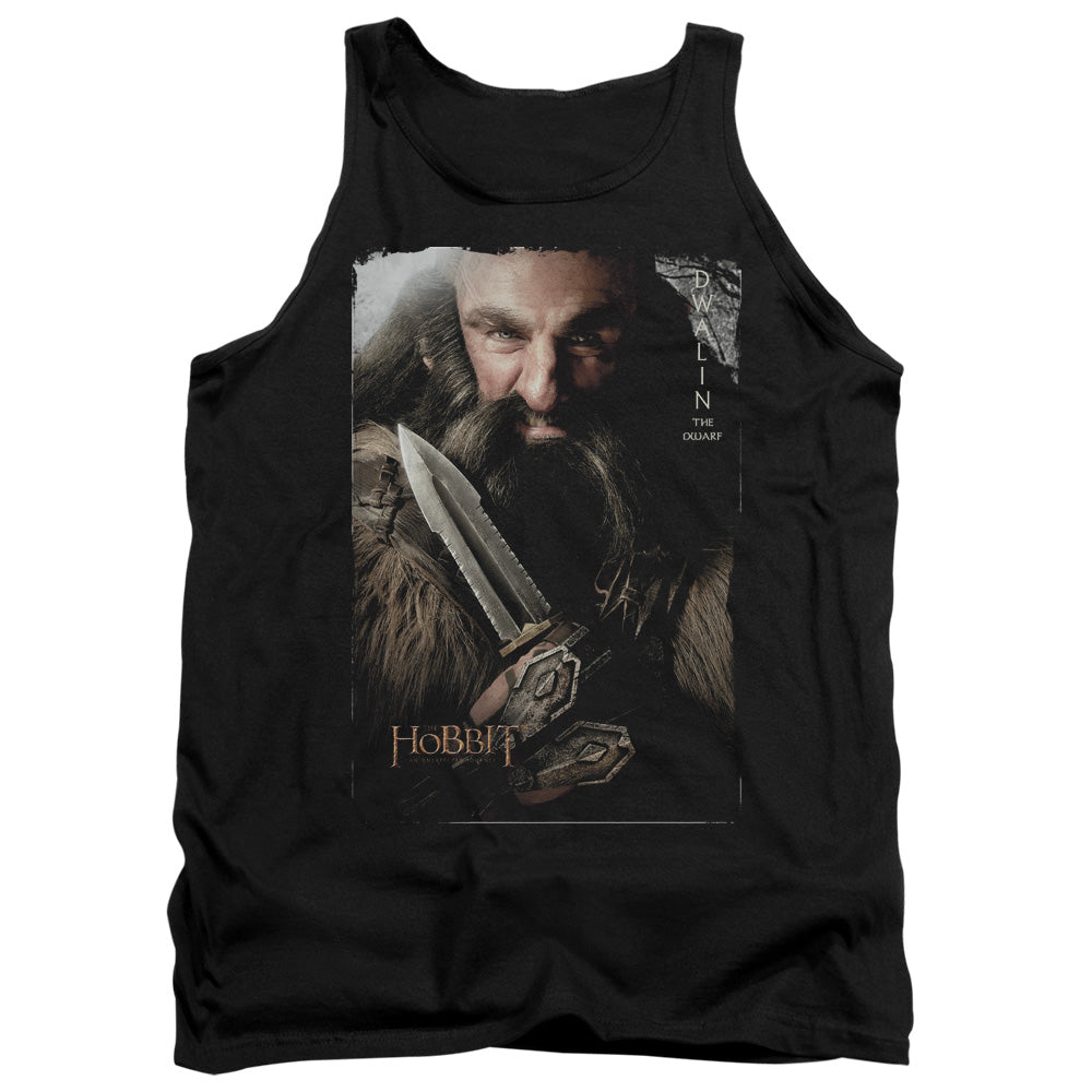 THE HOBBIT/DWALIN - ADULT TANK - BLACK
