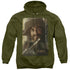 THE HOBBIT/BOFUR - ADULT PULLOVER HOODIE - MILITARY GREEN