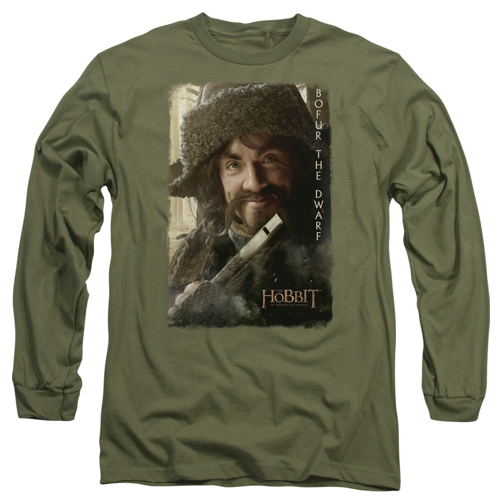 THE HOBBIT/BOFUR - L/S ADULT 18/1 - MILITARY GREEN