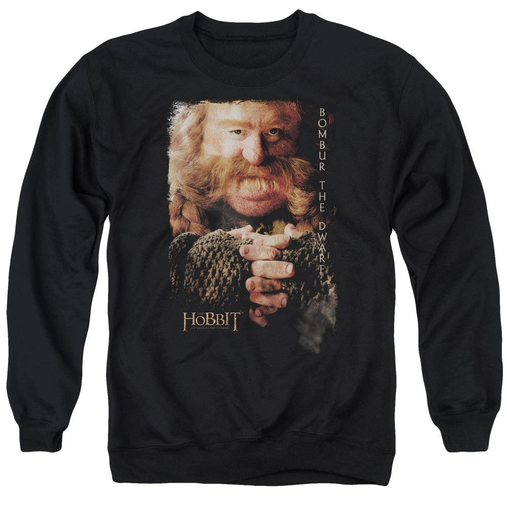 THE HOBBIT/BOMBUR - ADULT CREWNECK SWEATSHIRT - BLACK