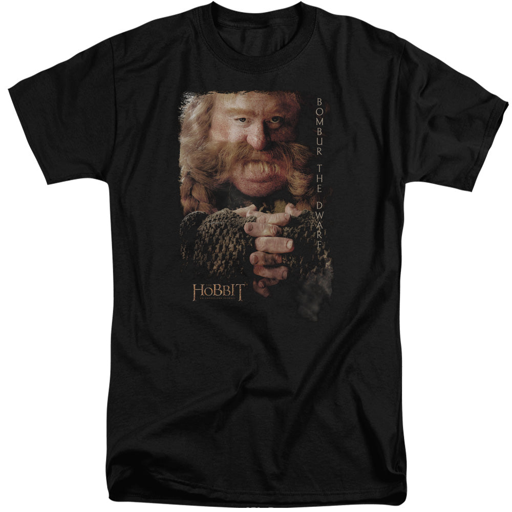 THE HOBBIT/BOMBUR - S/S ADULT TALL 18/1 - BLACK
