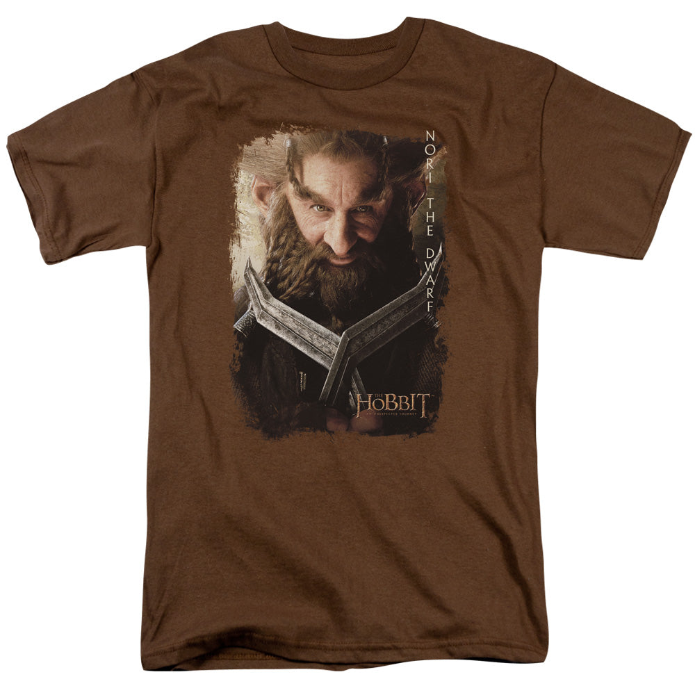 THE HOBBIT/NORI POSTER - S/S ADULT 18/1 - COFFEE