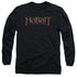 HOBBIT/LOGO - L/S ADULT 18/1 - BLACK