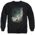 HOBBIT/AT SMAUG&#39;S DOOR - ADULT CREWNECK SWEATSHIRT - BLACK