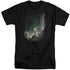 HOBBIT/AT SMAUGS DOOR - S/S ADULT TALL 18/1 - BLACK