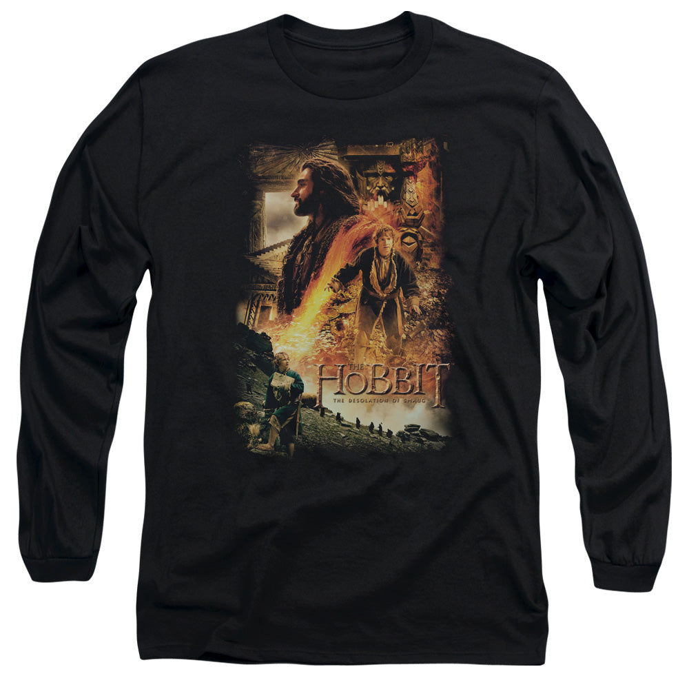 HOBBIT/GOLDEN CHAMBER -  L/S ADULT 18/1  - BLACK