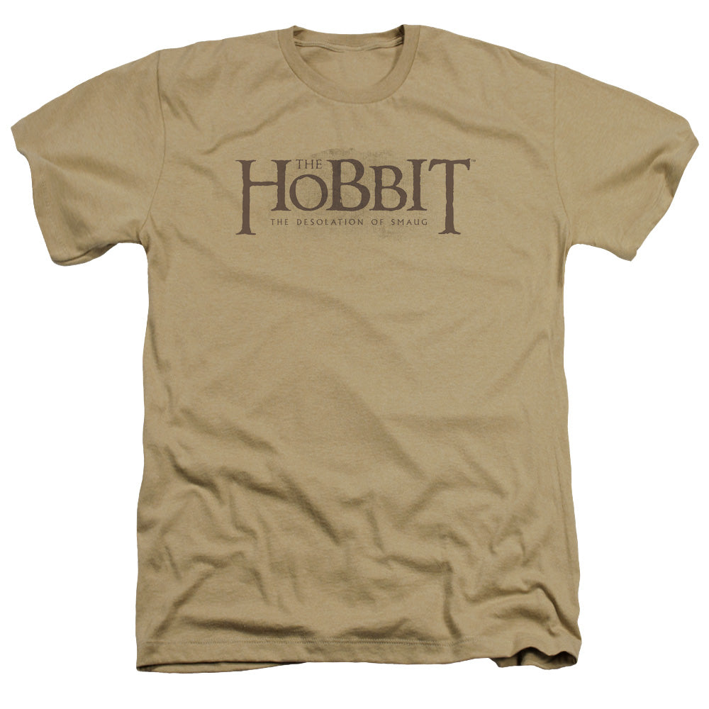 HOBBIT/TEXTURED LOGO - ADULT HEATHER - SAND