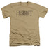 HOBBIT/TEXTURED LOGO - ADULT HEATHER - SAND