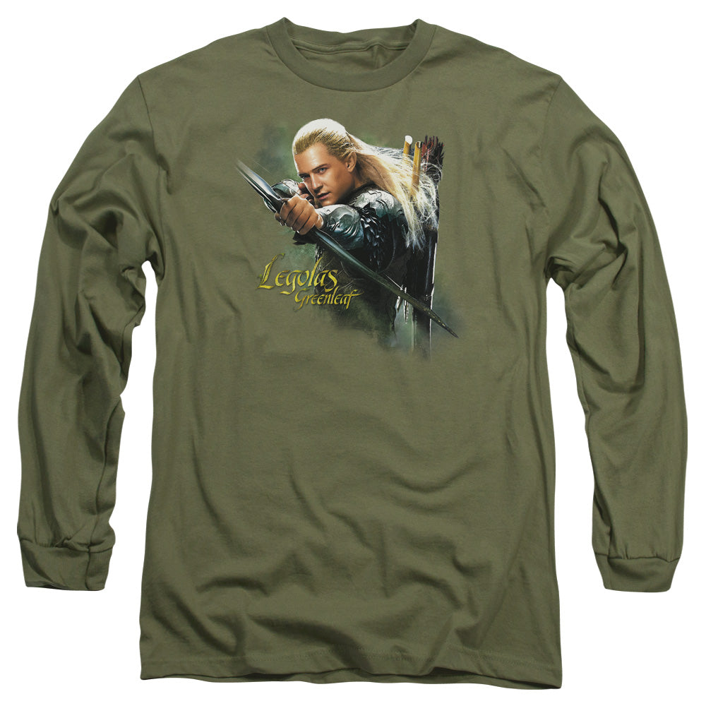 HOBBIT/LEGOLAS GREENLEAF -  L/S ADULT 18/1  - MILITARY GREEN