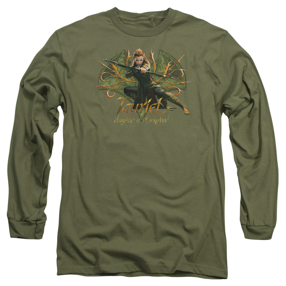 HOBBIT/TAURIEL -  L/S ADULT 18/1  - MILITARY GREEN
