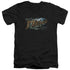 HOBBIT/GREETINGS FROM MIRKWOOD - S/S ADULT V-NECK 30/1 - BLACK