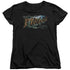 HOBBIT/GREETINGS FROM MIRKWOOD - S/S WOMENS TEE - BLACK