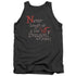HOBBIT/NEVER LAUGH - ADULT TANK - CHARCOAL
