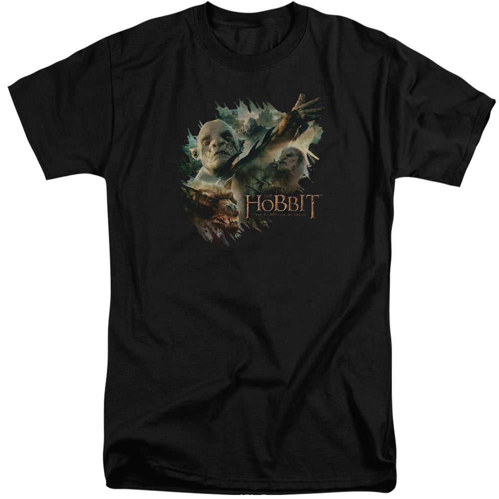 HOBBIT/BADDIES - S/S ADULT TALL 18/1 - BLACK
