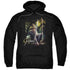 HOBBIT/SWORD AND STAFF - ADULT PULLOVER HOODIE - BLACK