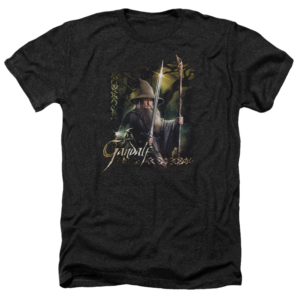HOBBIT/SWORD AND STAFF - ADULT HEATHER - BLACK
