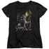 HOBBIT/SWORD AND STAFF - S/S WOMENS TEE - BLACK