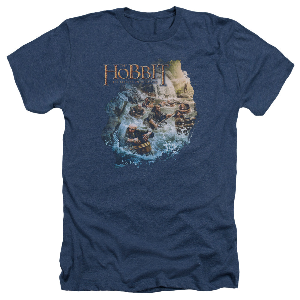 HOBBIT/BARRELING DOWN - ADULT HEATHER - NAVY