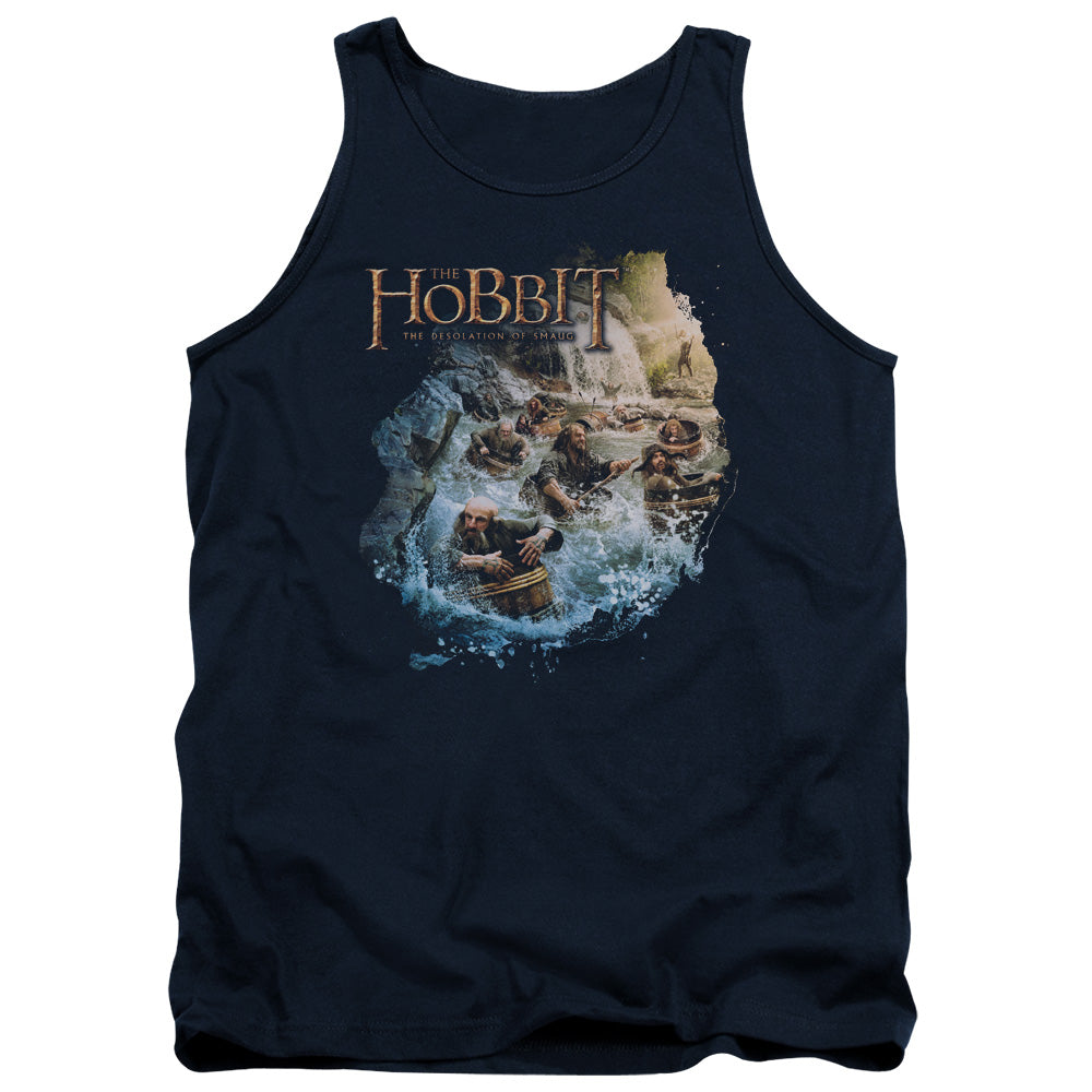 HOBBIT/BARRELING DOWN - ADULT TANK - NAVY