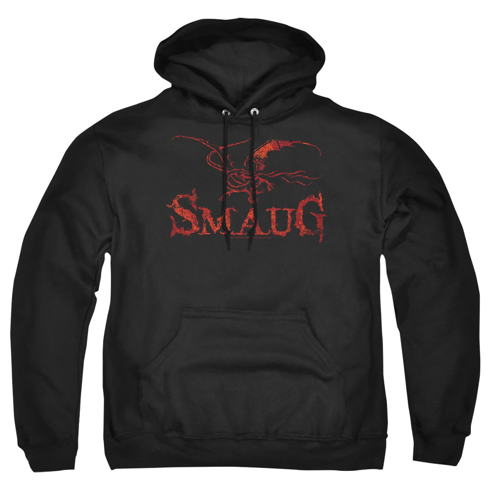 HOBBIT/DRAGON - ADULT PULLOVER HOODIE - BLACK